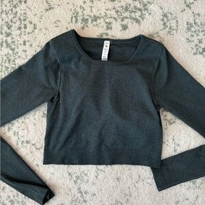 Lululemon Ebb to Street Long Sleeve (built in bra)